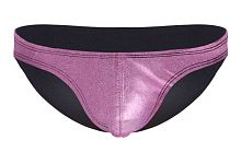 Мужские трусы-слипы с розовой передней частью Мужские трусы-слипы с розовой передней частью