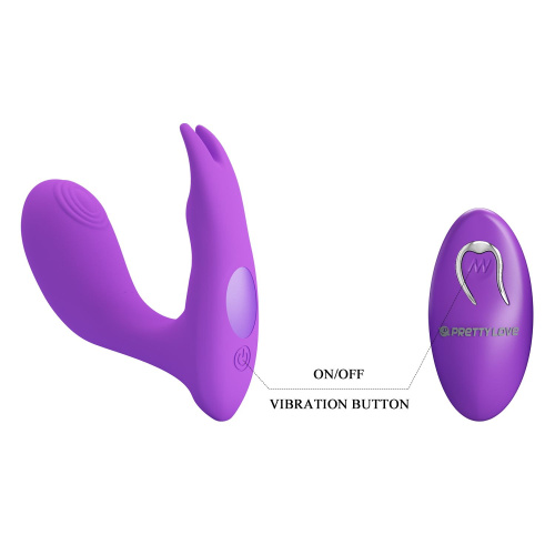 Фиолетовый стимулятор G-точки Idabelle - 10,1 см. фото 6