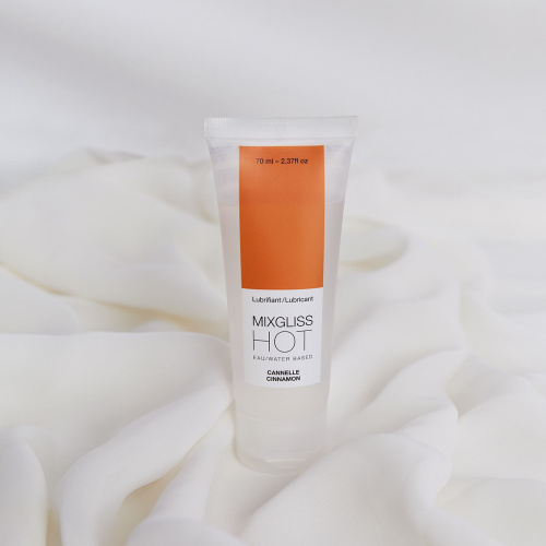 Согревающий лубрикант Mixgliss Hot Cinnamon с ароматом корицы - 70 мл. фото 3