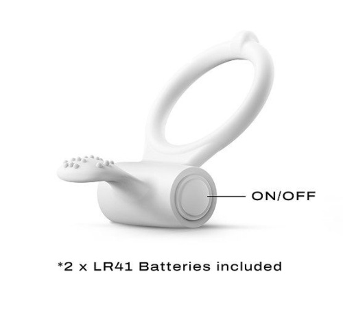Светящееся в темноте эрекционное виброкольцо Power Clit фото 5