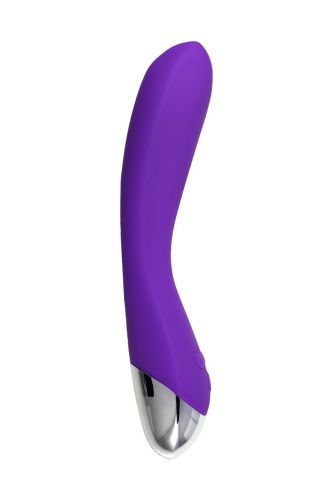 Фиолетовый вибратор «Дрючка-удовольствие» - 20,5 см. фото 5