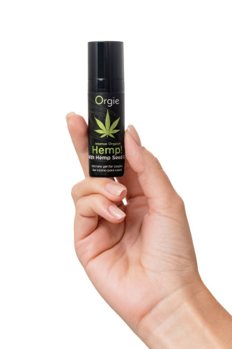 Возбуждающий интимный гель для пар Orgie Hemp Intense Orgasm - 15 мл. фото 5