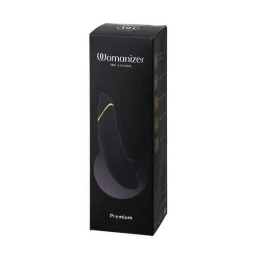 Черный бесконтактный клиторальный стимулятор Womanizer The Original Premium фото 4