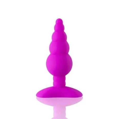 Лиловая анальная пробка Unicorn Playful - 10 см. Лиловая анальная пробка Unicorn Playful - 10 см.