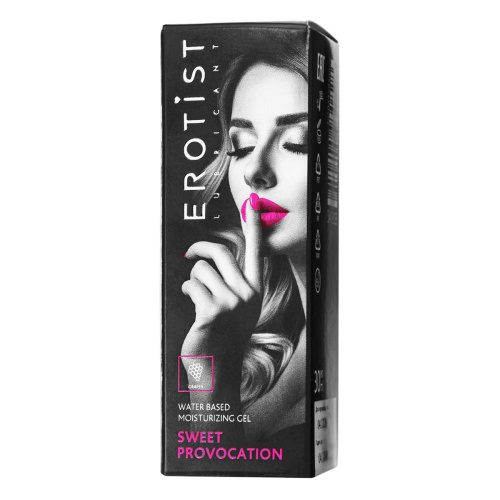 Съедобный гель Erotist Sweet Provocation Grapes - 30 мл. фото 6