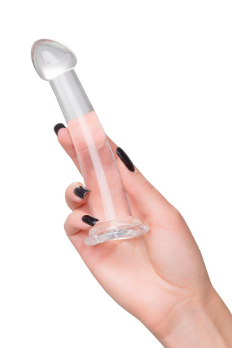 Прозрачный фаллоимитатор Jelly Dildo S - 15,5 см. фото 5 Прозрачный фаллоимитатор Jelly Dildo S - 15,5 см. фото 5