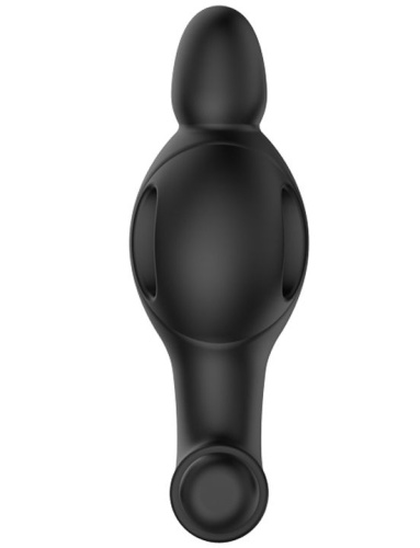 Черная анальная вибропробка Mr.Play - 11,8 см. фото 2