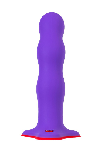 Фиолетовый фаллоимитатор Stubs Bouncer - 18,5 см. фото 2