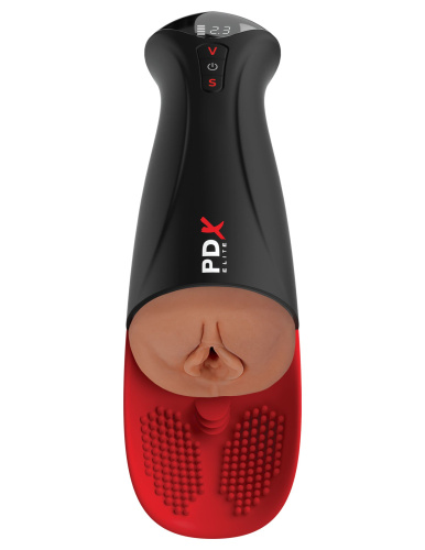 Мастурбатор-вагина в колбе с вибрацией Fuck-O-Matic Pro XL Мастурбатор-вагина в колбе с вибрацией Fuck-O-Matic Pro XL