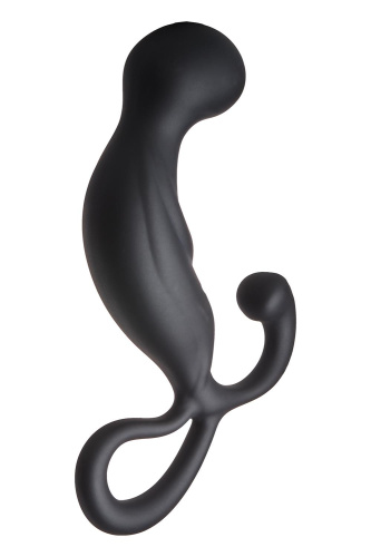 Черный массажер простаты Fantasstic Prostate Stimulator - 13,5 см. фото 2