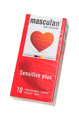 Презервативы Masculan Sensitive plus - 10 шт. фото 2