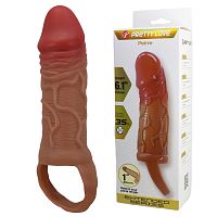 Реалистичная насадка на член Peirre - 15,5 см.