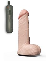 Фаллическая насадка Харнесс UNICOCK 5,5  с вибрацией - 17,6 см.