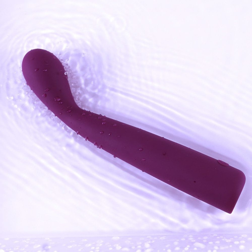 Фиолетовый изогнутый вибратор Selove TouchBend SE100 - 17,5 см. фото 4