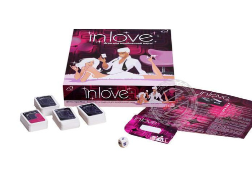 Настольная игра для влюблённых IN LOVE фото 2 Настольная игра для влюблённых IN LOVE фото 2