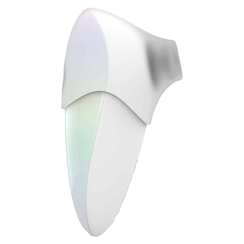 Белый клиторальный таппинг-стимулятор Pandora с насадкой для вакуумной стимуляции Белый клиторальный таппинг-стимулятор Pandora с насадкой для вакуумной стимуляции