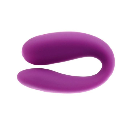 Фиолетовый стимулятор для пар с вибропулей фото 4