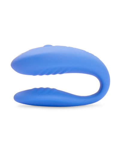 Голубой вибромассажер для пар We-Vibe Match фото 3