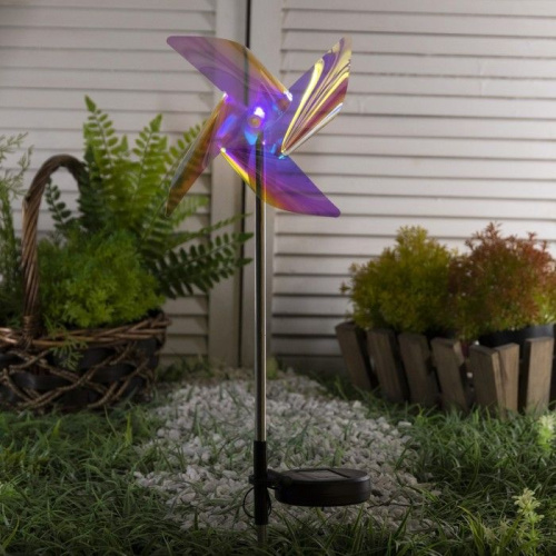Садовый светильник на солнечной батарее «Ветерок» фото 2