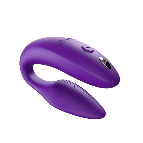 Фиолетовый U-образный вибратор для пар We-Vibe Sync 2 фото 3