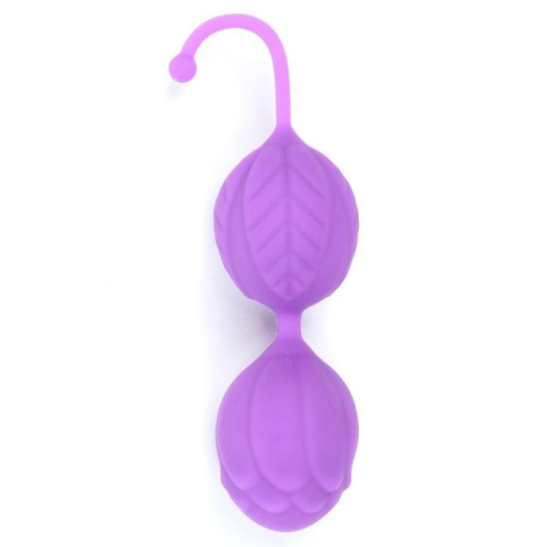 Фиолетовые вагинальные шарики «Оки-Чпоки» фото 4