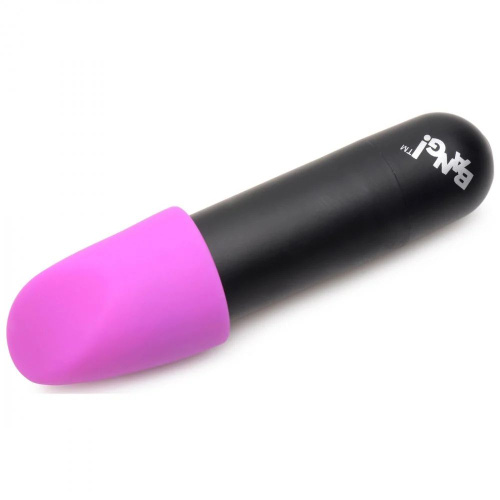 Вибропуля с 4 эластичными насадками Rechargeable Bullet With 4 Attachments фото 2
