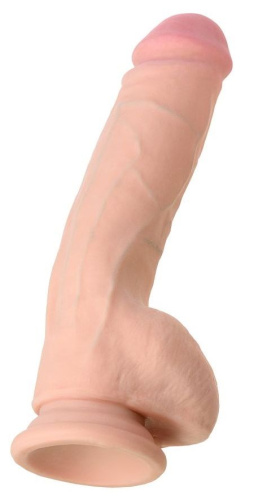 Телесный фаллоимитатор RealStick Elite DILDO Marc - 24 см. Телесный фаллоимитатор RealStick Elite DILDO Marc - 24 см.