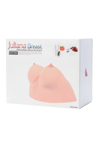 Мастурбатор Juliana Breast с вагиной фото 6