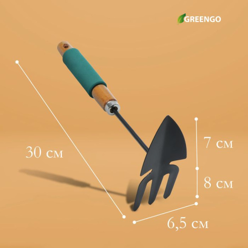 Комбинированная мотыжка Greengo - 30 см. фото 2