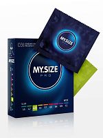 Презервативы MY.SIZE размер 49 - 3 шт.
