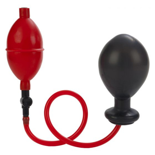 Анальная пробка Expandable Butt Plug с функцией подкачки - 9,5 см. фото 3