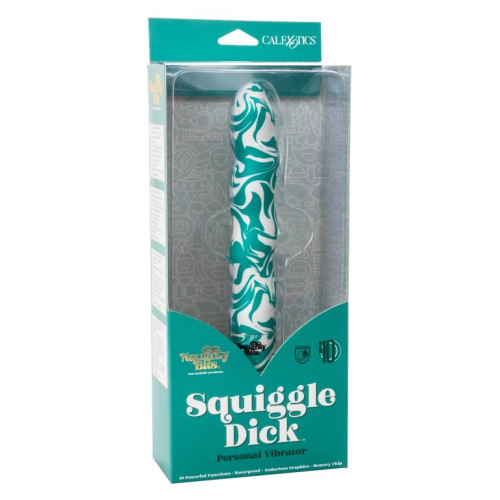 Волнообразный вибратор Squiggle Dick - 15,25 см. фото 4