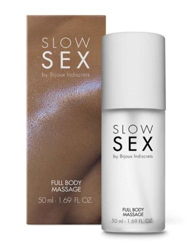 Массажный гель Slow Sex Full Body Massage - 50 мл. фото 2