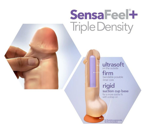 Телесный фаллоимитатор-реалистик 5 Inch Posable Dildo - 13,9 см. фото 4