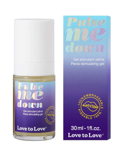 Стимулирующий гель для пениса Pulse Me Down - 30 мл. фото 2