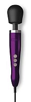 Фиолетовый жезловый проводной вибратор Doxy Die Cast - 37 см.