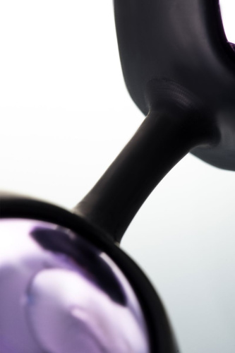 Фиолетово-чёрные вагинальные шарики TOYFA A-toys фото 8