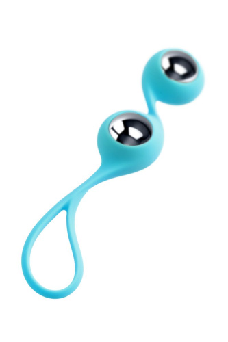 Голубые вагинальные шарики Futa фото 4