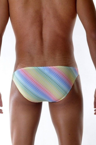 Сексуальные трусы-слипы с цветной горох фото 2 Сексуальные трусы-слипы с цветной горох фото 2