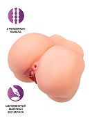 Реалистичный мастурбатор в форме попки с 2 любовными входами