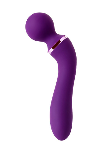 Фиолетовый вибромассажер Eromantica Uma - 20 см. фото 3