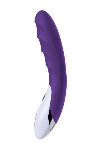 Фиолетовый вибратор Mystim Sassy Simon - 27 см. фото 6