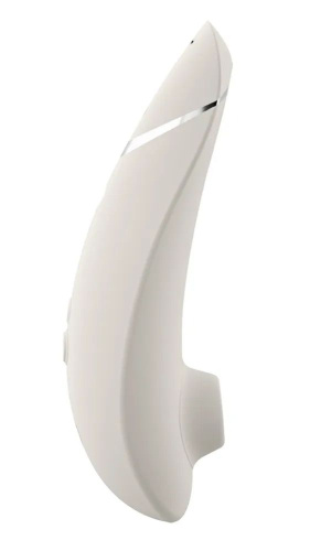 Светло-серый клиторальный стимулятор Womanizer Premium 2 фото 3