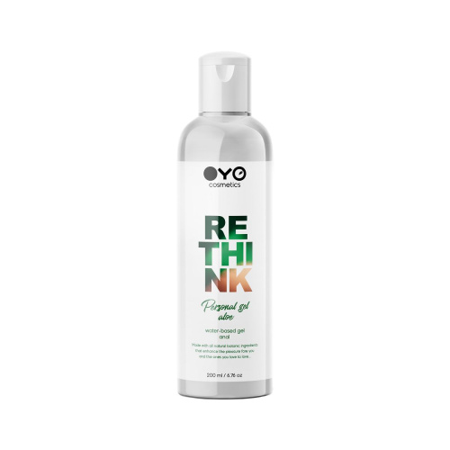 Анальный увлажняющий гель на водной основе OYO Personal Gel Aloe - 200 мл. фото 5