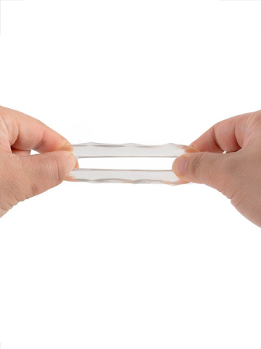 Прозрачное эрекционное кольцо в форме гайки фото 5