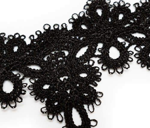 Чёрный кружевной браслет Delicati 2 фото 2