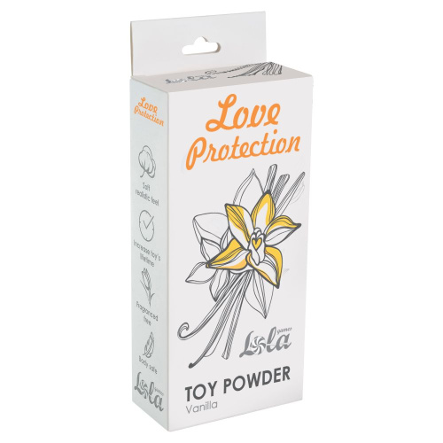 Пудра для игрушек Love Protection с ароматом ванили - 30 гр. фото 2