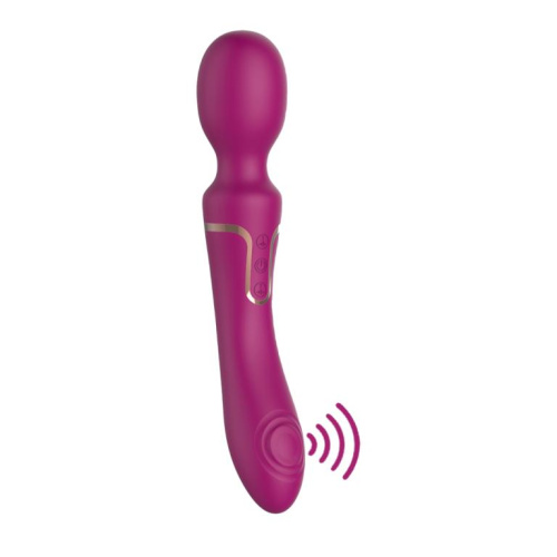 Сливовый двухсторонний вибромассажер AN Pollen с пульсацией и вибрацией фото 3 Сливовый двухсторонний вибромассажер AN Pollen с пульсацией и вибрацией фото 3