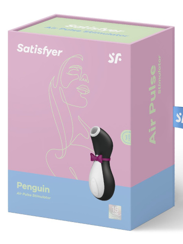 Вакуум-волновой бесконтактный стимулятор клитора Satisfyer Penguin фото 4