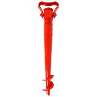 Подставка с фиксатором для крепления зонта в песке - 40 см.